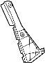 Image of Bumper Guide (Rear, Upper, Lower) image for your 2011 Toyota Matrix 1.8L M/T FWD Base Wagon 