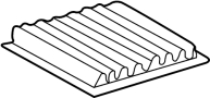 View Cabin Air Filter Full-Sized Product Image