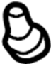 Image of Bumper. Cover. Retainer. Nut. (Front, Upper). Fastens fender liner to. image for your 2006 Scion TC LIFTBACK, G 2400CC 16-VALVE DOHC EFI, AUTOMATIC 4-SPEED