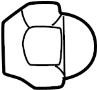 View Wheel Lug Nut Full-Sized Product Image