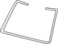 Image of Dam. Glass. Windshield. Seal. (Lower). Back Glass Seal. image for your TOYOTA