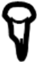 View Cowl Molding Clip Full-Sized Product Image 1 of 1