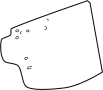 Image of Door Panel Insulation (Front). Insulation used inside. image for your 2021 Toyota Camry 2.5L A/T AWD SE SEDAN 