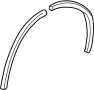 Image of Flare protector. PROTECTOR, QUARTER M. image for your 2015 TOYOTA 4RUNNER LIMITED 4.0L  4WD