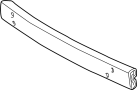 Image of Bumper Impact Bar (Front) image for your 2024 Toyota Sequoia  Limited Sport Utility 