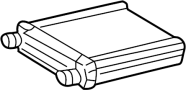 Image of HVAC Heater Core image for your 2007 TOYOTA