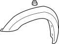 View Fender Flare (Front) Full-Sized Product Image