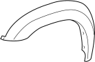 View Fender Flare (Front) Full-Sized Product Image 1 of 3
