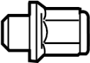 View Wheel Lug Nut Full-Sized Product Image