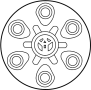 View Wheel Cap Full-Sized Product Image