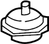 View Insulator. Spring. (Front, Upper, Lower) Full-Sized Product Image 1 of 3