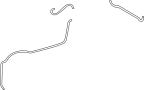 View Windshield Washer Hose Full-Sized Product Image