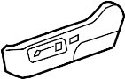 Image of Seat Trim Panel (Front, Lower) image for your 2005 TOYOTA LAND CRUISER