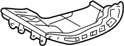 Image of Seat Frame (Rear, Lower) image for your 2004 Toyota Sequoia   