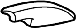 View Roof Rack Cover (Rear, Upper) Full-Sized Product Image 1 of 2