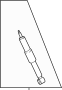 View Suspension Shock Absorber (Rear) Full-Sized Product Image 1 of 1