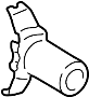 View Axle housing deflector. DEFLECTOR SUB - Assembly. Oil DEFLECTOR.  Full-Sized Product Image 1 of 2