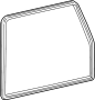 Image of Hatch Seal image for your 2016 Toyota Tacoma 2.7L M/T 4WD SR Extended Cab Pickup Fleetside 