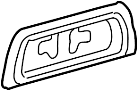Image of License Plate Frame image for your 2004 TOYOTA SEQUOIA