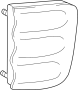 View Tail Light Lens (Right, Rear) Full-Sized Product Image 1 of 1