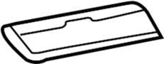 Image of Reflector Panel image for your 2007 TOYOTA 4RUNNER