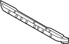 Image of Radiator Support Tie Bar (Front, Lower) image for your 2016 TOYOTA TUNDRA SR5 Extended Cab Pickup Fleetside