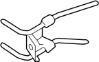 Image of Cooler pipe. Tube SUB - Assembly, Oil C. image for your 2016 TOYOTA SEQUOIA