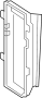 View Duct, Transmission O. Transmission cooler cover. (Rear) Full-Sized Product Image 1 of 4