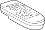 Image of DVD Player Remote Control image for your 2014 TOYOTA SEQUOIA