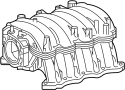 View Engine Intake Manifold Full-Sized Product Image