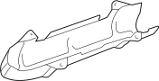 Image of Exhaust Heat Shield image for your 2007 TOYOTA TUNDRA