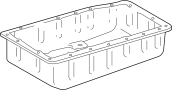View PAN SUB - ASSEMBLY, Transmission. PAN, OIL.  Full-Sized Product Image
