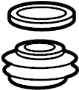View Suspension Ball Joint Boot (Upper) Full-Sized Product Image