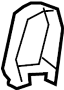 Image of Shield. Cover. Seat Back. Lock. Pivot. (Front, Upper). Included with: Seat. image for your 1997 TOYOTA TACOMA