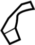 View COVER, ADJUSTER. COVER, RECLINING ADJUSTING. Recline cover.  Full-Sized Product Image 1 of 3