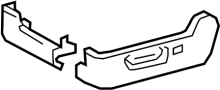Image of Cushion shield. SHIELD SUB - Assembly. (Front). Included with: Seat. image for your TOYOTA TUNDRA