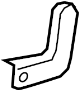 Image of COVER, ADJUSTER. COVER, RECLINING ADJUSTING. Protect shield. Recline cover.  Included with: Seat. image for your 2009 TOYOTA TACOMA