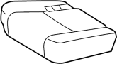 Image of Cover SUB - Assembly, S. Cover, Seat. Cushion Cover. (Rear) image for your 2017 Toyota Tacoma   
