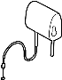 Image of HEADREST ASSEMBLY, NO.2. Headrest, outer. image for your Toyota