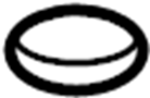 Image of Cover, Visor Bracket. SunVisor Cover. image for your 2004 TOYOTA COROLLA