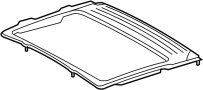 Image of REINFORCEMENT SUB - AS. Sunroof REINFORCED. image for your 2008 Toyota Tundra  SR5 Crew Cab Pickup Fleetside 