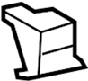 View Floor Pan Reinforcement Bracket Full-Sized Product Image 1 of 5