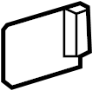 View Interior Door Handle Screw Cap Full-Sized Product Image 1 of 10
