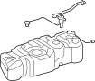 Image of Fuel Tank image for your 2020 TOYOTA SIENNA LE Mini Passenger Van