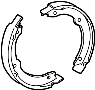 View Parking Brake Shoe Full-Sized Product Image