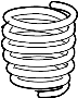 Image of Coil Spring (Rear) image for your 2012 Toyota Tundra 5.7L i-Force V8 FLEX A/T 4WD Base Crew Cab Pickup Fleetside 