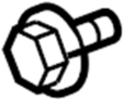 Image of Suspension Shock Absorber Bolt (Lower) image for your 2010 Toyota Sequoia  Platinum Sport Utility 