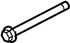 View Bolt, Windshield Washer. Ft cntl arm mount Bolt. (Lower) Full-Sized Product Image 1 of 2
