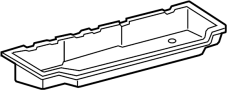 Image of Trunk Floor Storage Box (Rear, Lower) image for your 2014 Toyota Prius Plug-In   