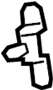 Image of Liftgate Support Strut Holder (Upper) image for your 2019 TOYOTA SEQUOIA